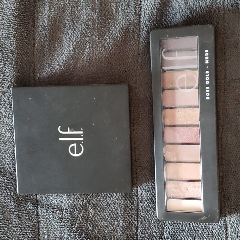 Elf eyeshadow and bronzer combo